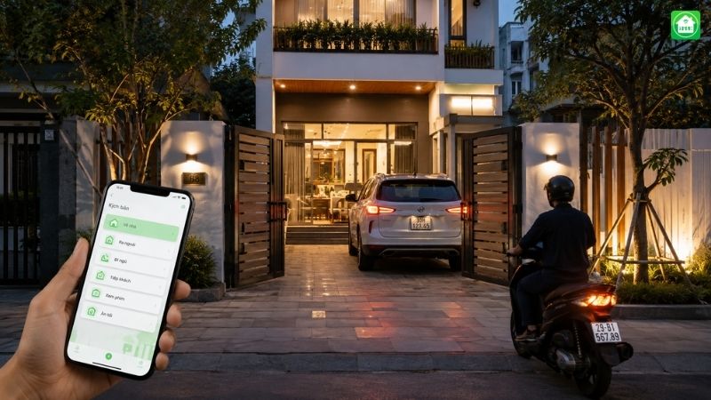 Nhà thông minh có thể tự động làm gì? 10 kịch bản Smart Home thiết thực cho gia đình Việt