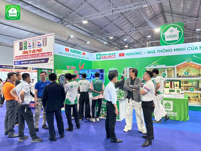 Hunonic mang hệ sinh thái nhà thông minh đến Vietbuild TP.HCM 2026
