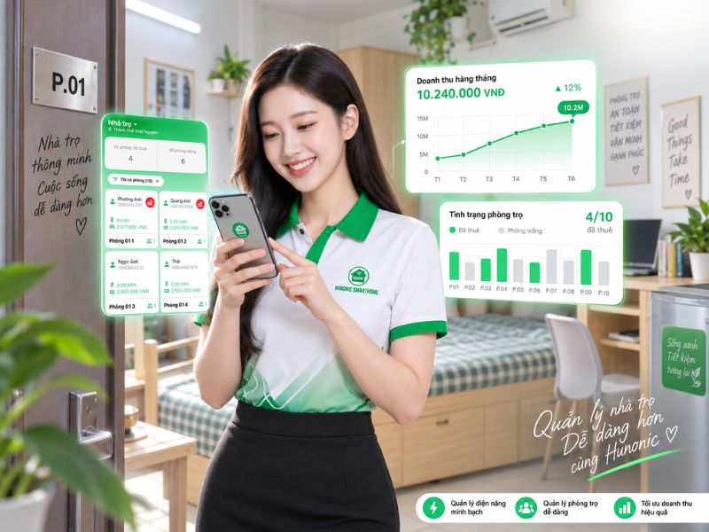 phần mềm quản lý phòng trọ