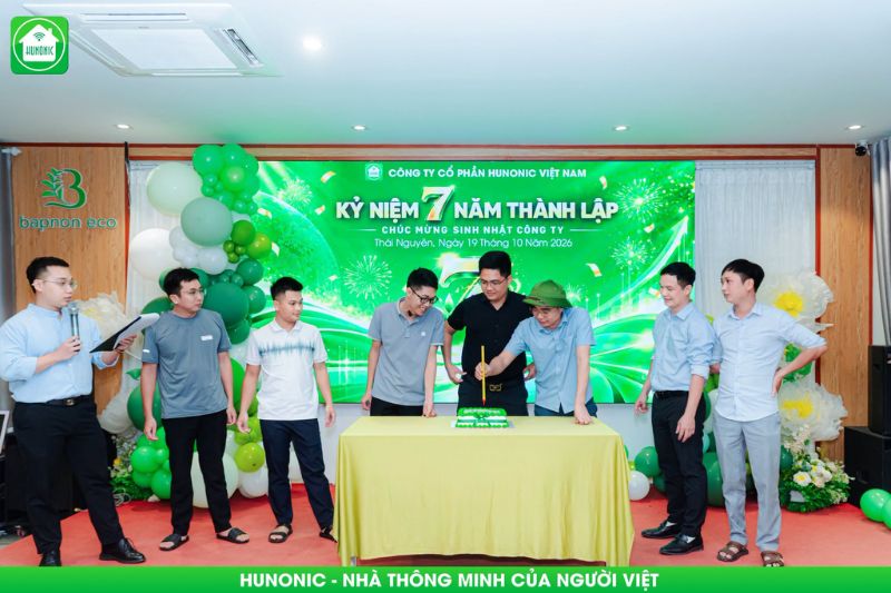Hunonic kỷ niệm 7 năm thành lập: Một hành trình bền bỉ, một chặng đường mới 3 sinh nhat hunonic 7 nam5