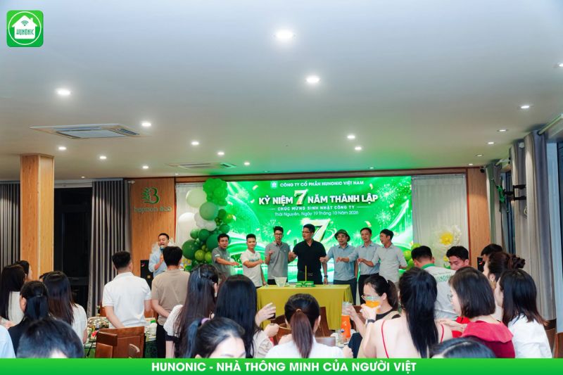 Hunonic kỷ niệm 7 năm thành lập: Một hành trình bền bỉ, một chặng đường mới 1 sinh nhat hunonic 7 nam7